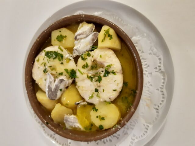 Merluza en salsa verde