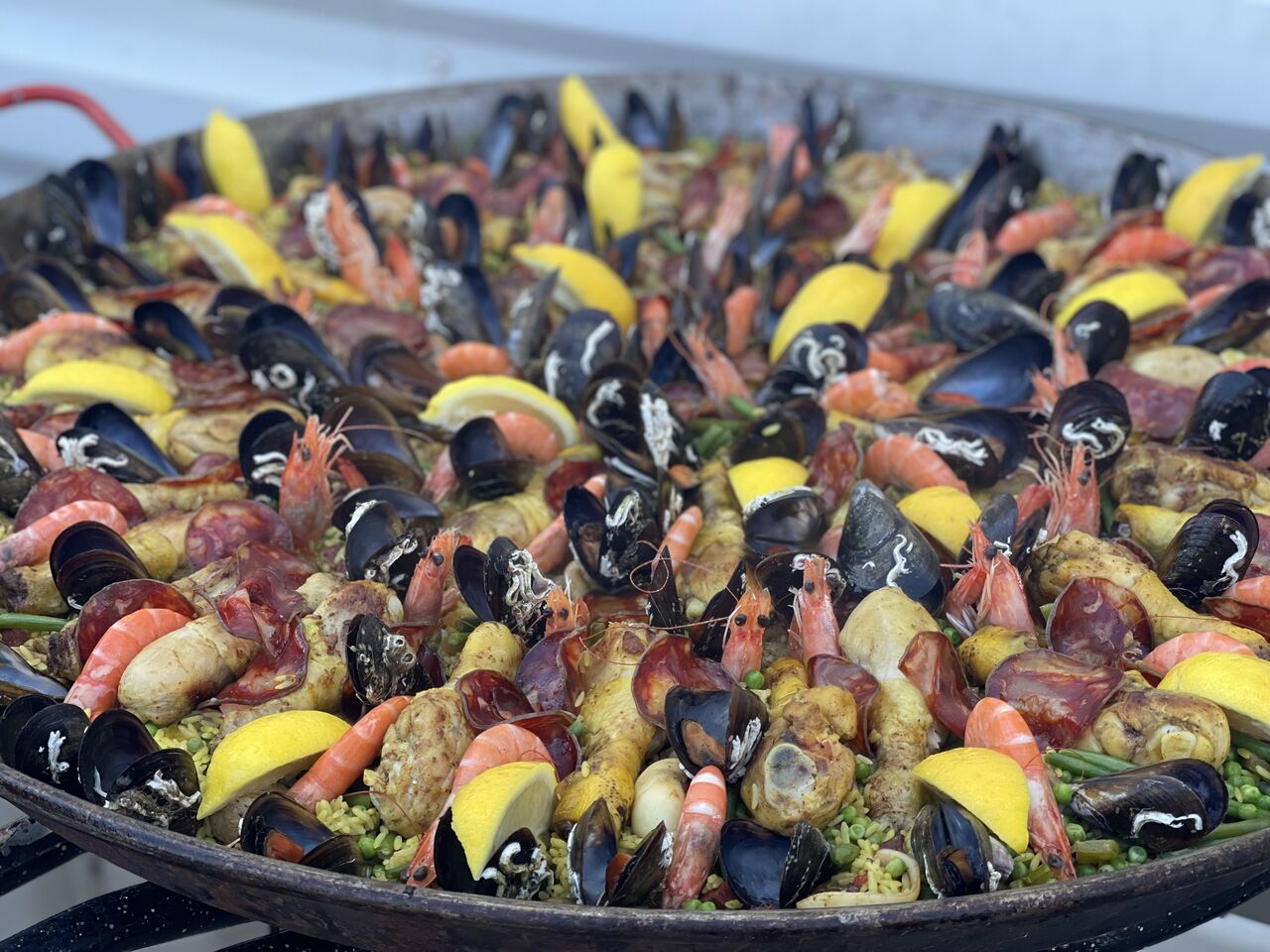 Paella terre et mer