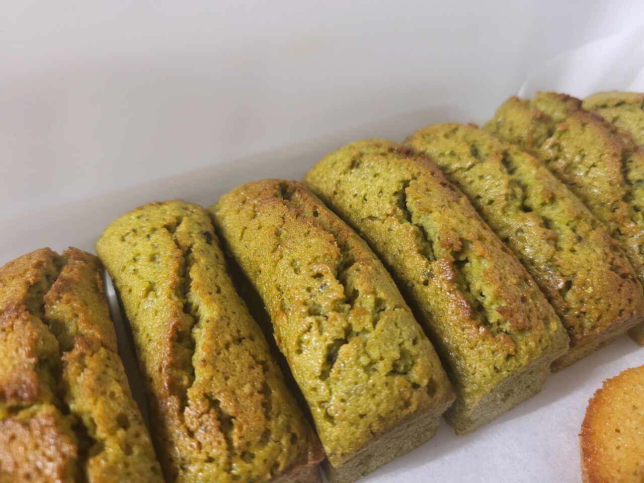 Financier thé Matcha