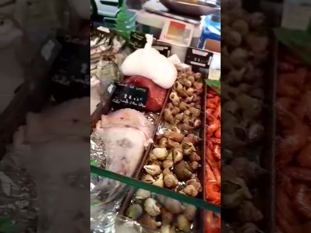 Une grande palette de choix de produits de la mer