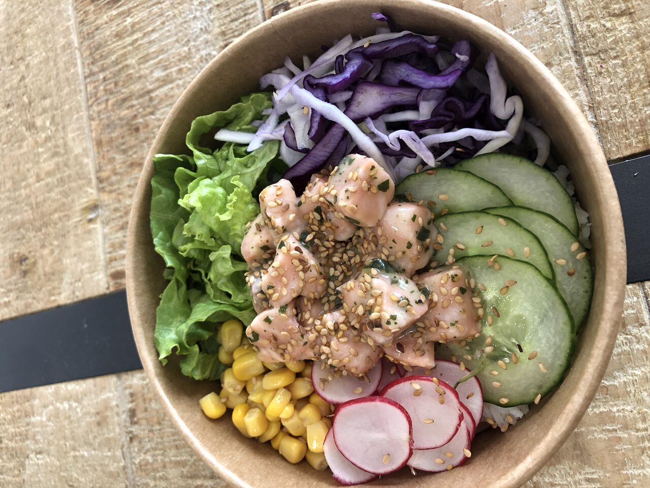 Bowl au Saumon Mariné 