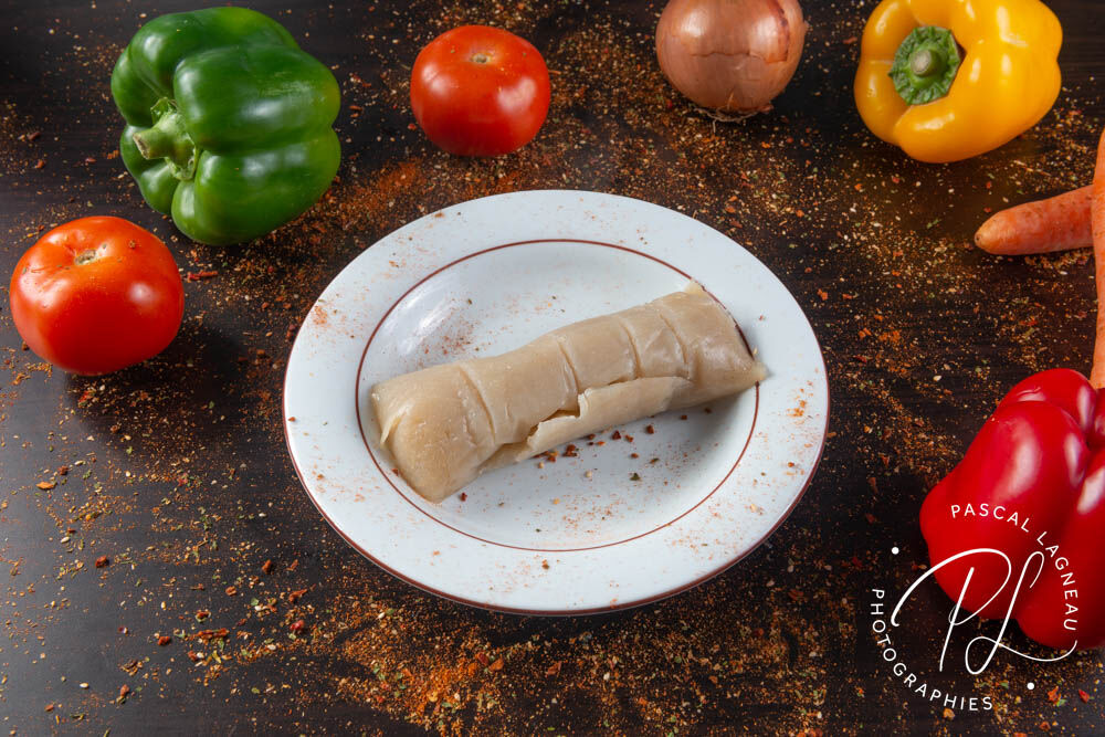 CHIKOUANG (Pate de manioc cuite )