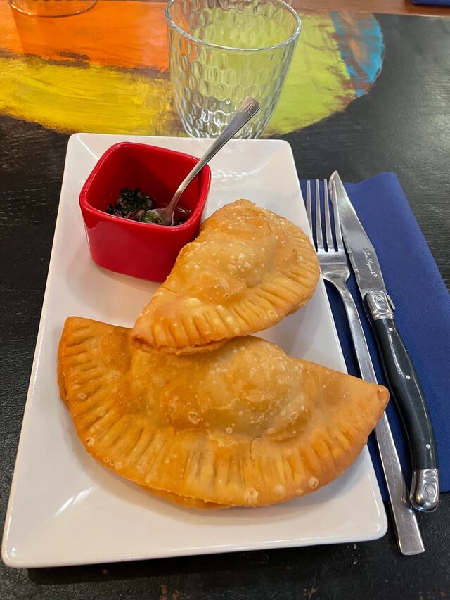 Empanadas de poulet Brésil 2022