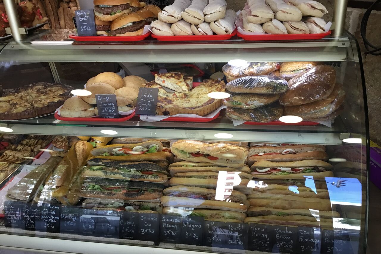 Sandwichs et tartes salés