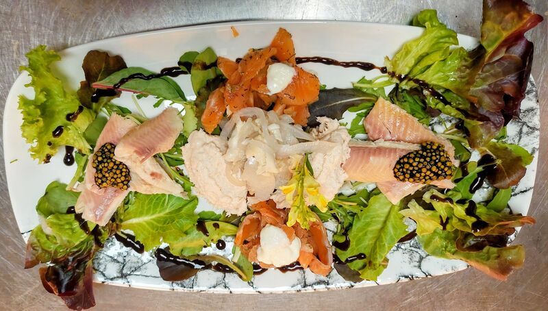 Kalte Fischplatte Feldner Art