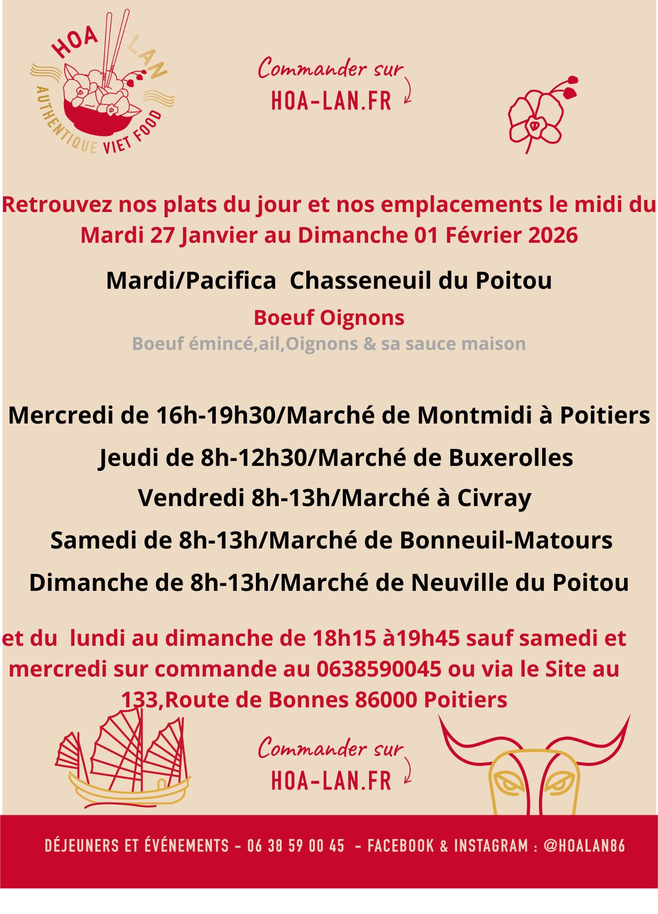 Semaine du 27 janvier au 01 février 2026