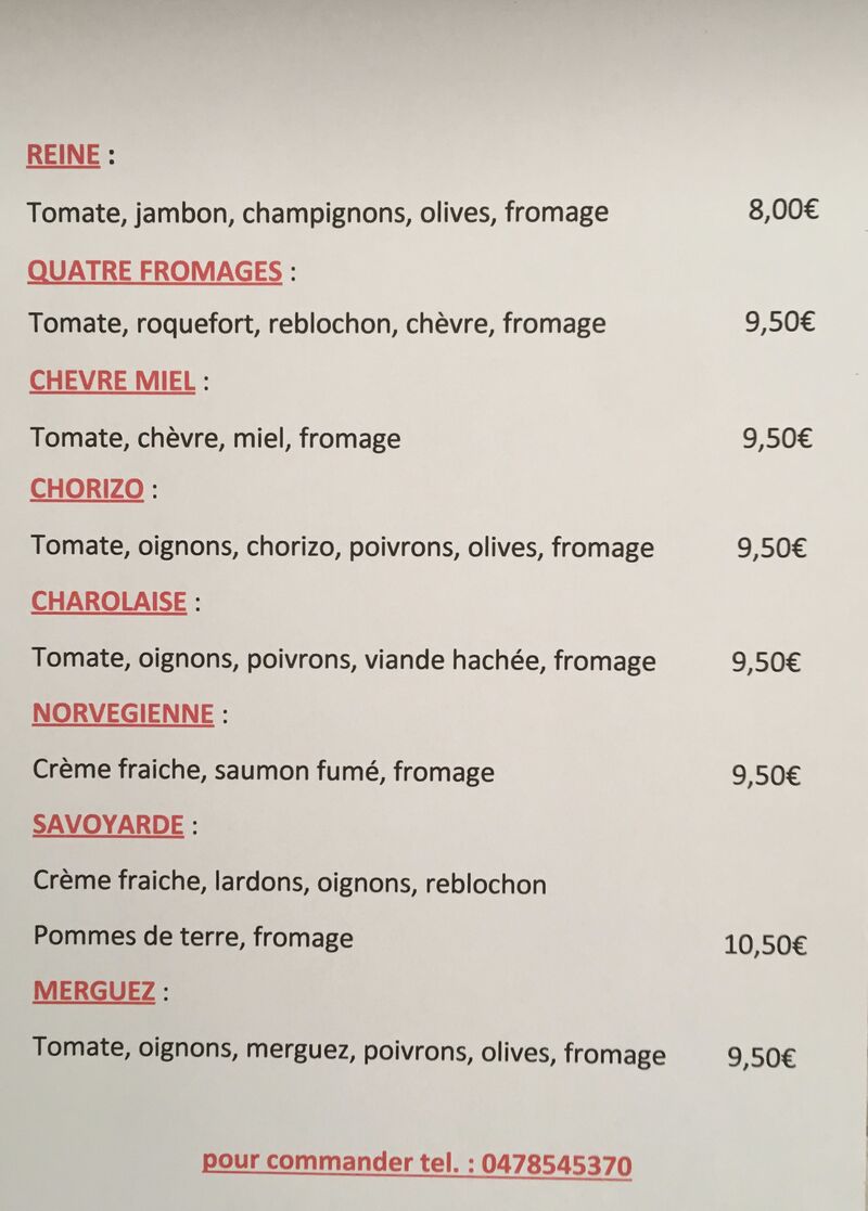 Pour 3 pizzas achetées
(8€ la pizza)