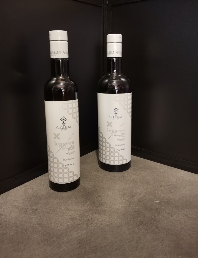 Huile d'olive Leggero 500ml=plus en stock ou 750ml=21.90€.