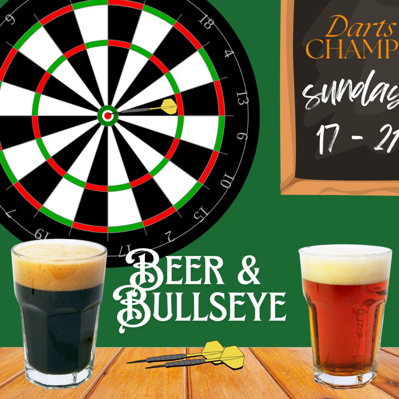 16 SEP - Beer & Bullseye 🎯 (Sonntage)