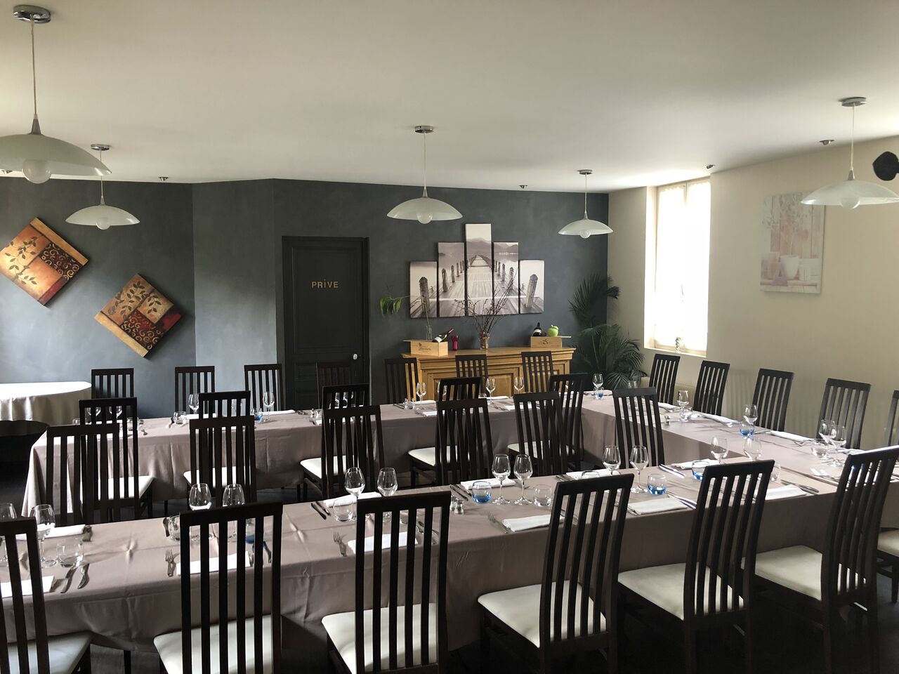 Deuxième salle a l'étage