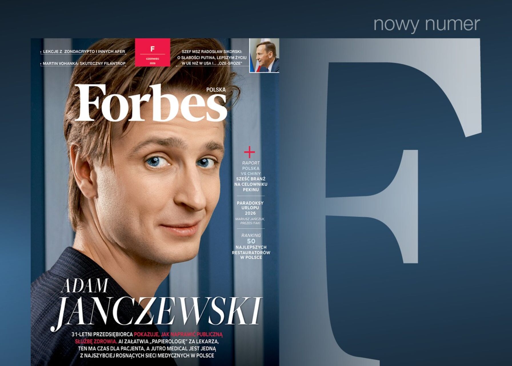 FORBES umieścił nas na liście 50 najlepszych restauracji w Polsce.