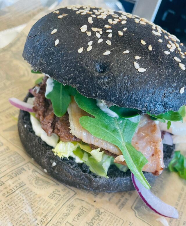 Burger au pain spécial