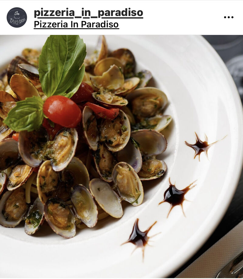 pâtes palourdes fraiches vongolé