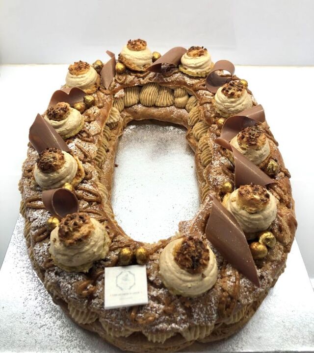Number cake Paris-Brest XXL - sur commande