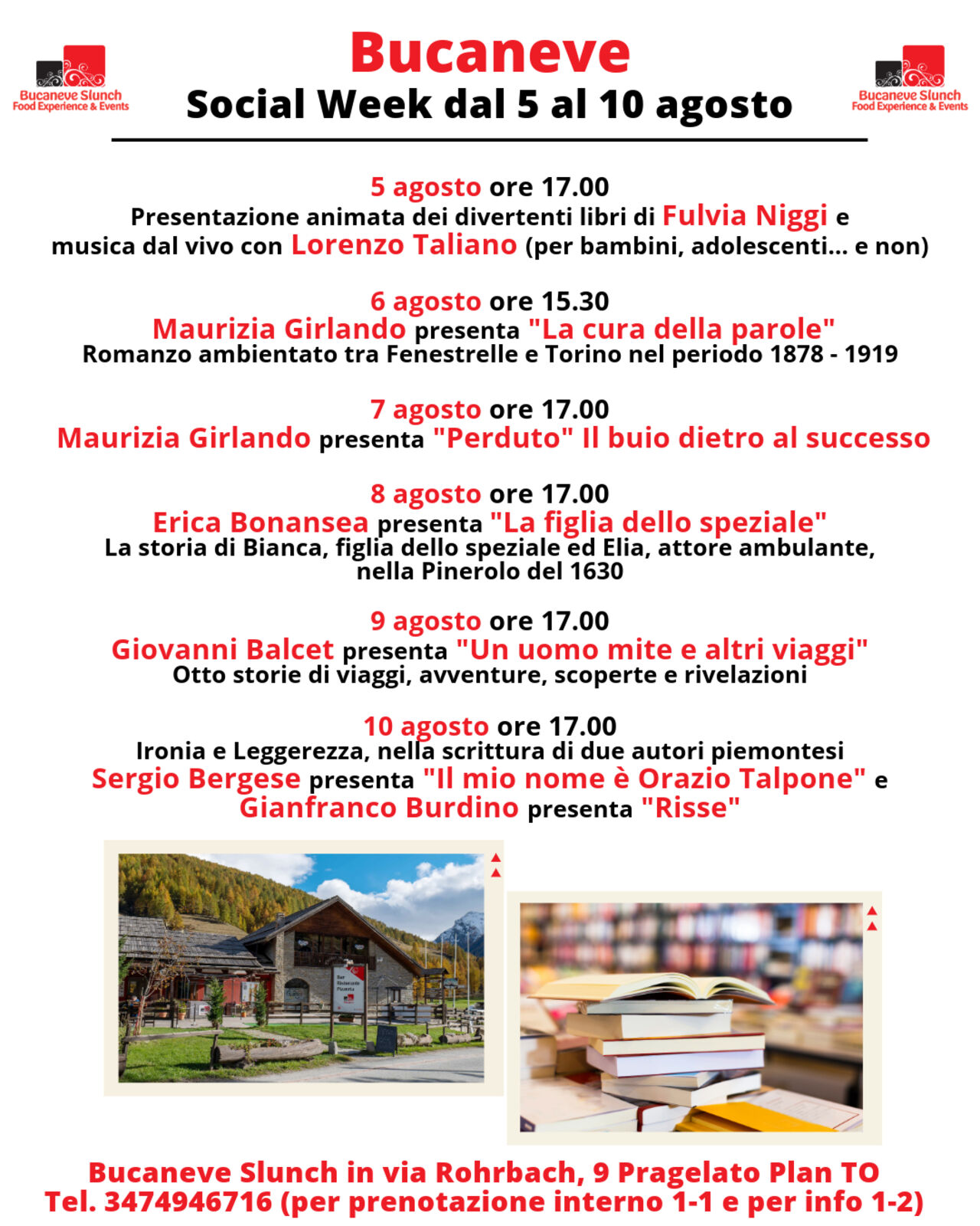 Bucaneve Social Week