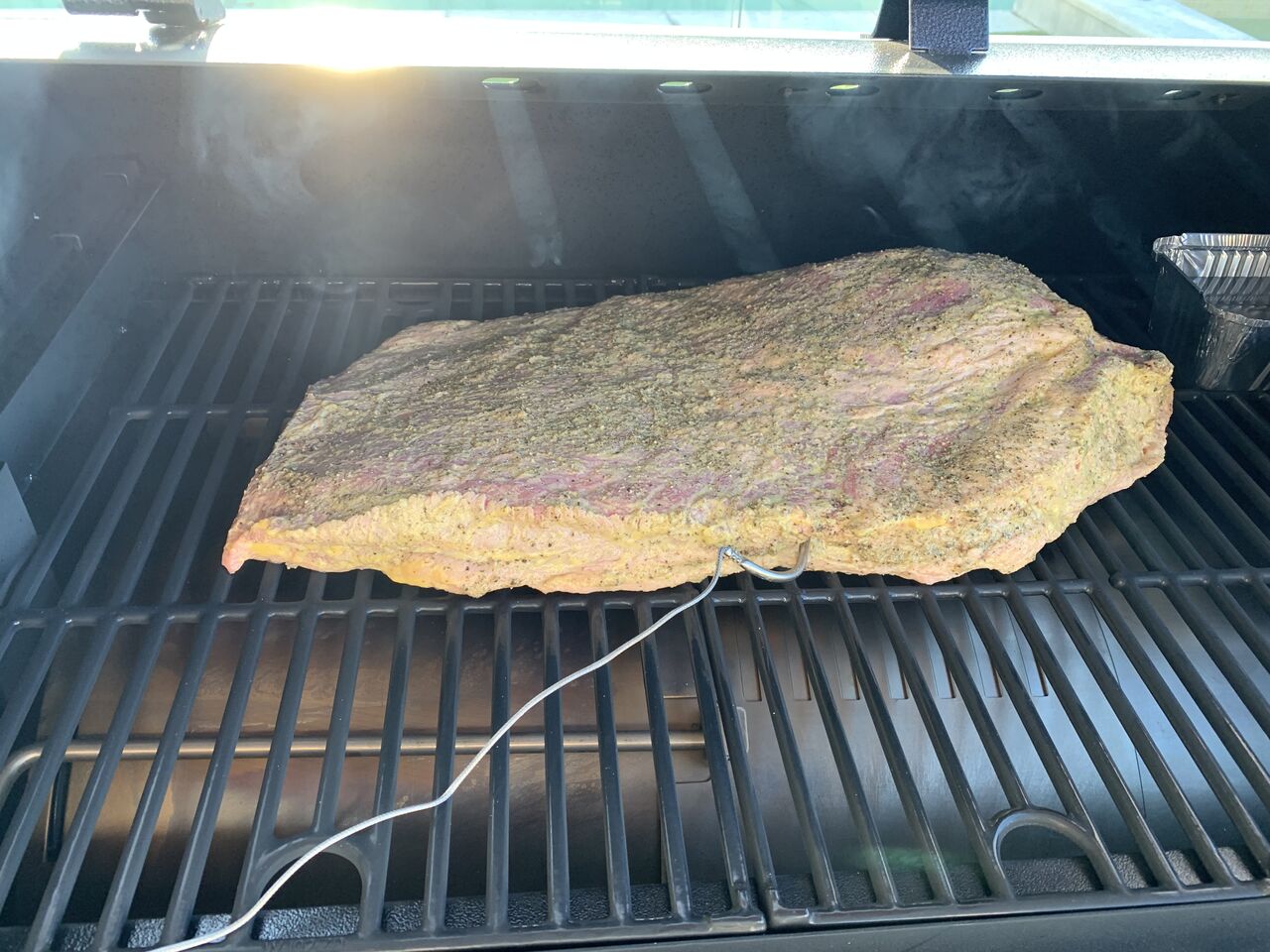 Exemple de pièce fumée et grillé 