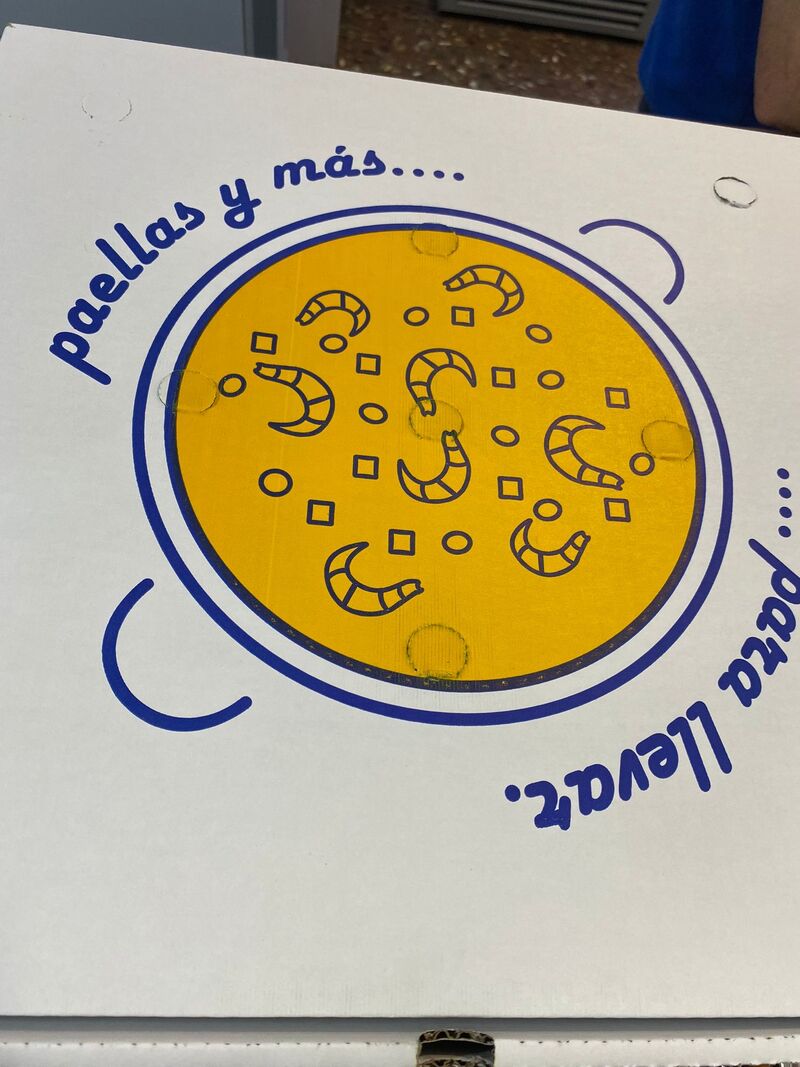 Todos los arroces también para llevar