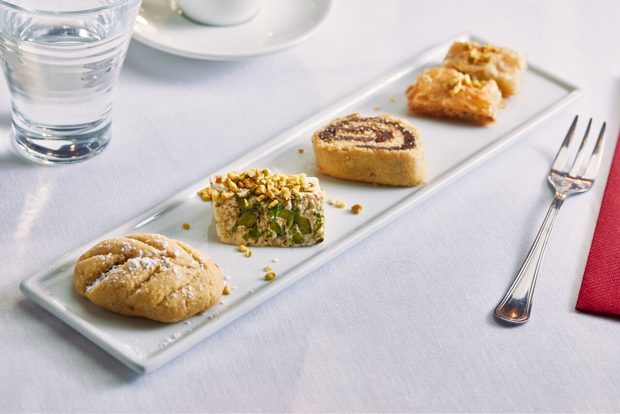 Assaggi di dolci libanesi
