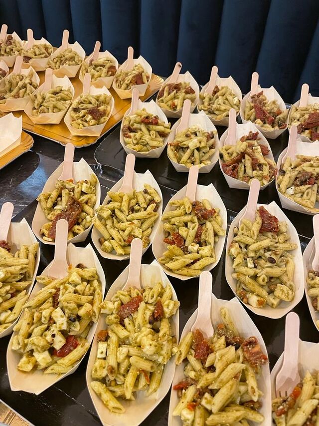 Verrines salade de penne