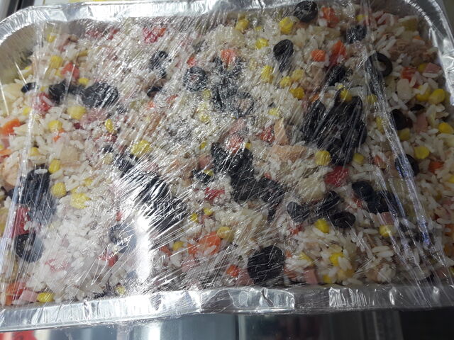 INSALATA DI RISO CATERING