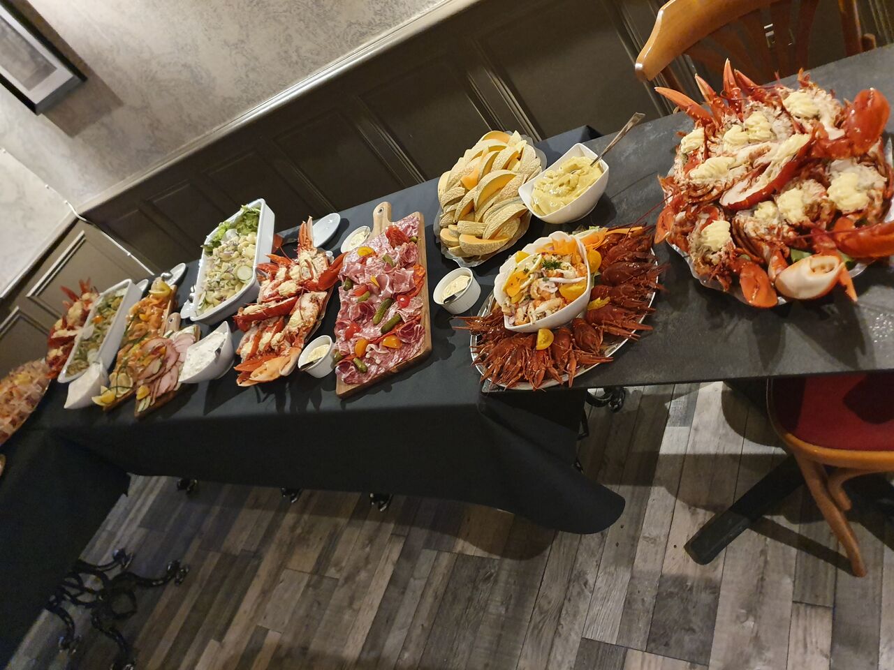 buffet fruit de mer