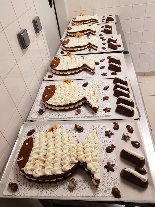 Gâteau poissons Pâques 