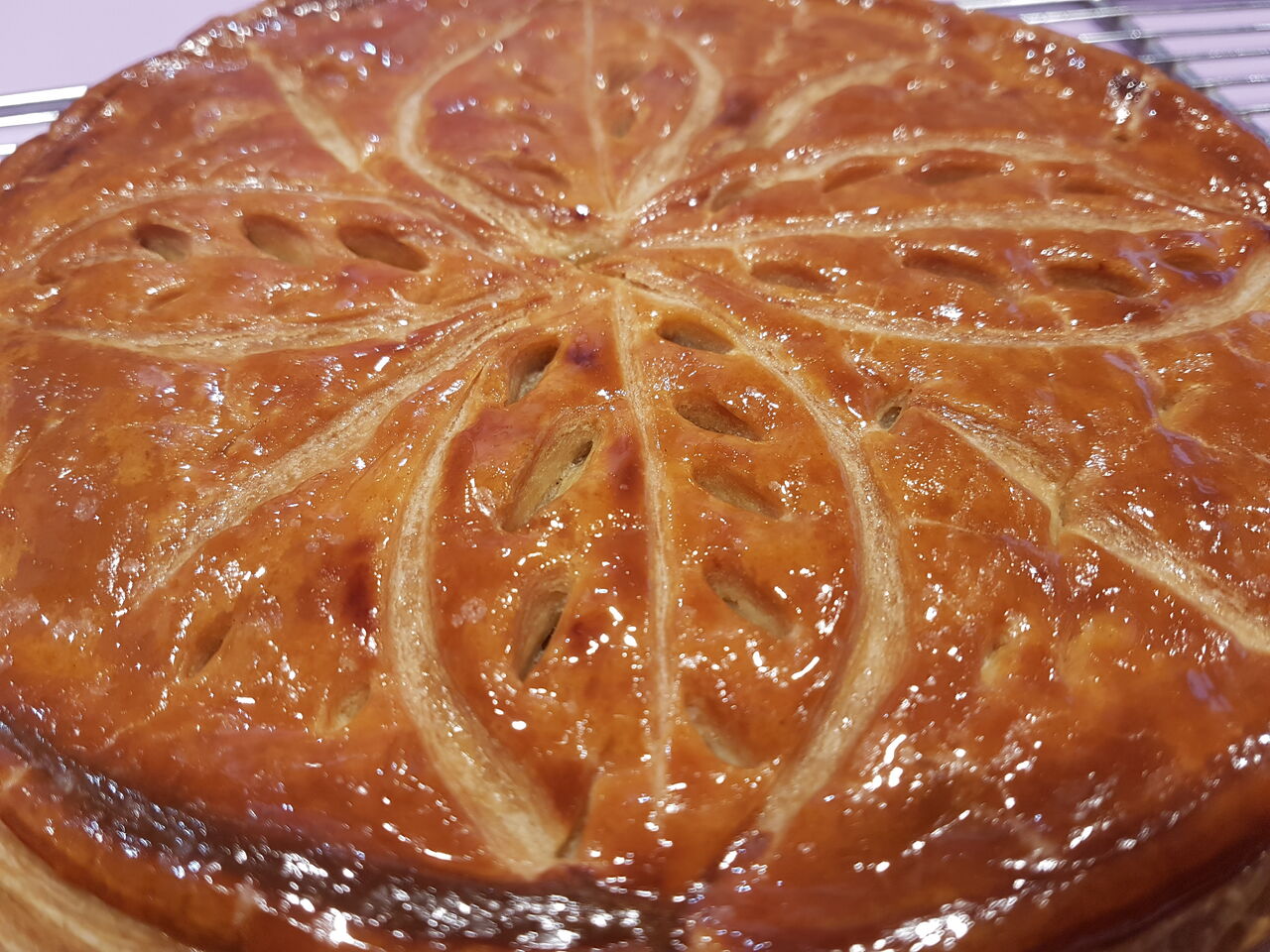 galette à la compote