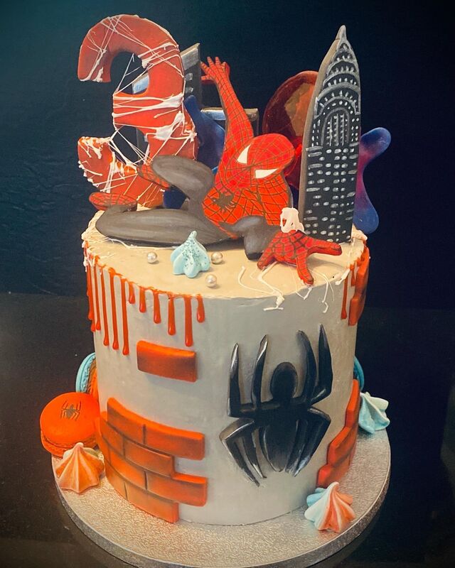 Gâteau Spiderman