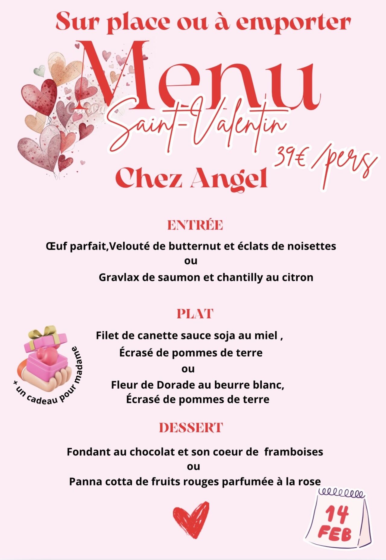 💖 Saint-Valentin chez Angel 💖