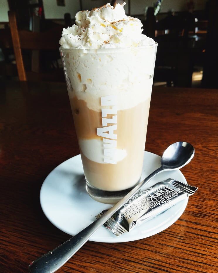 Vaníliafagyis jegeskávé