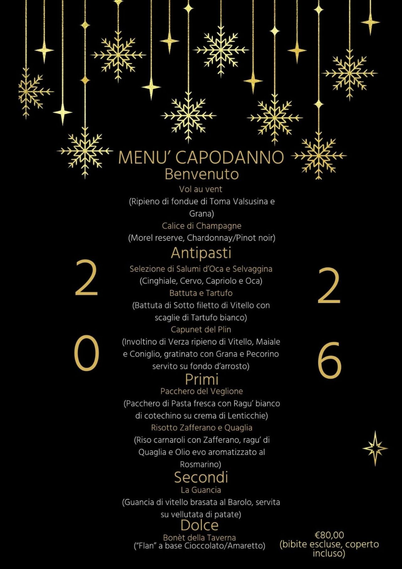 Capodanno alla Taverna dell'Oca