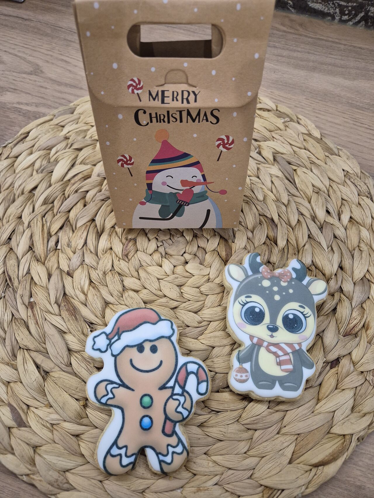 Box 2 biscuits sablés décorés