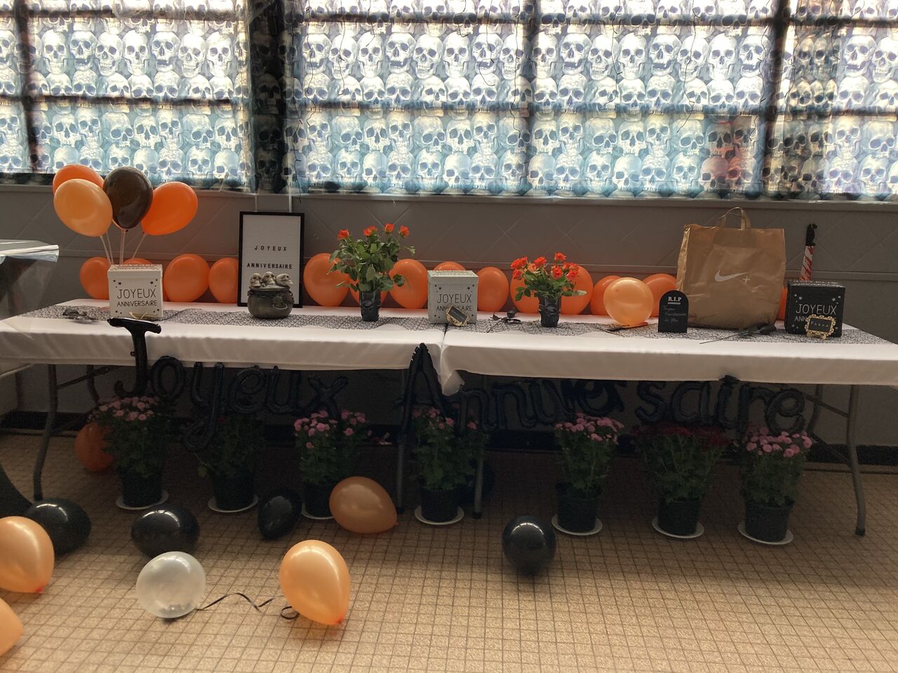 Grande salle Deco Halloween 