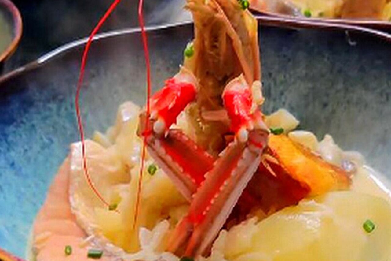 la choucroute de la mer du restaurant Gwen ha du à penvins