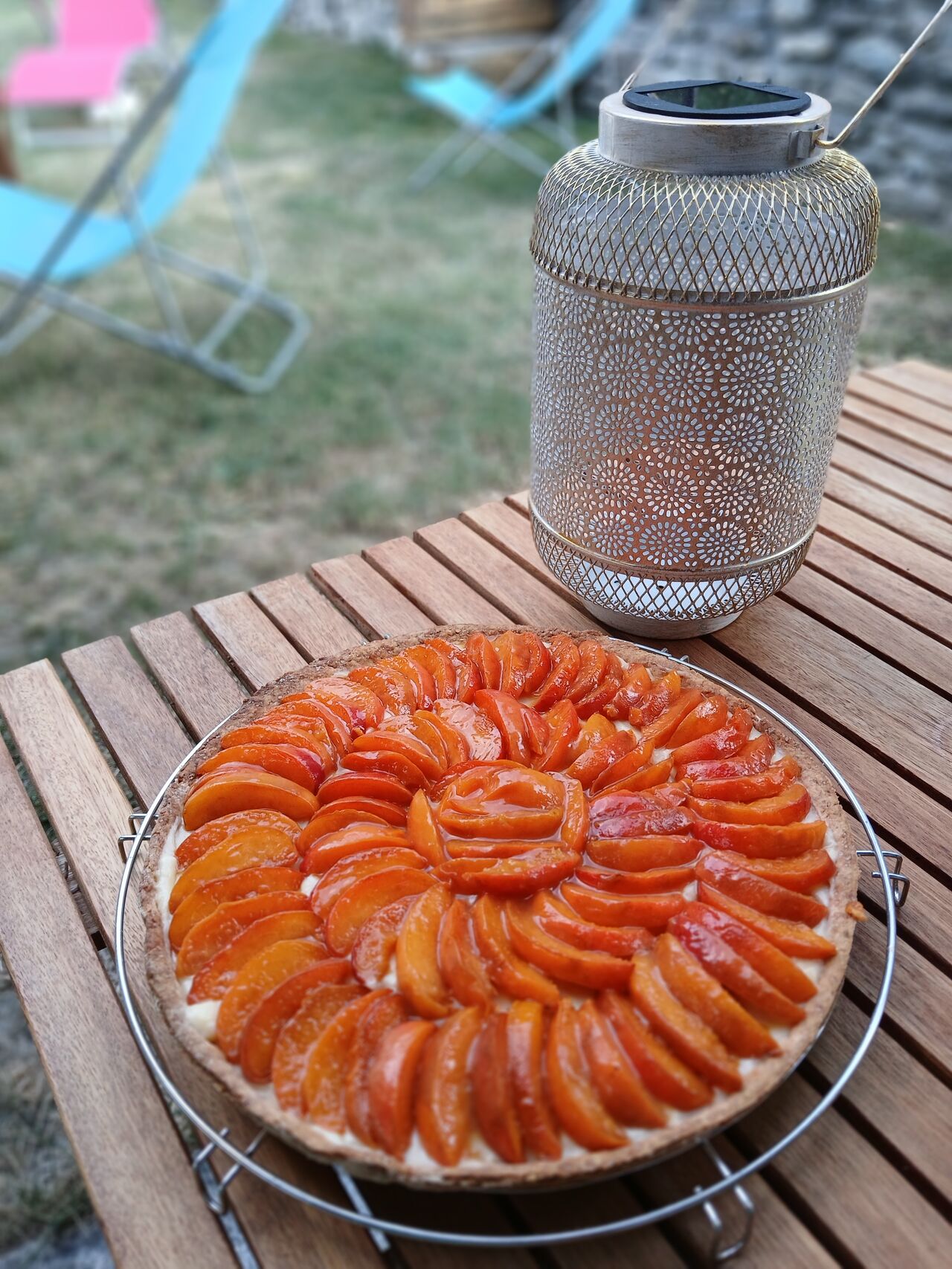 Tarte aux abricots