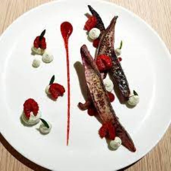 Maquereau/Framboises/Estragon