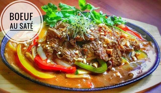 Bœuf au Saté 