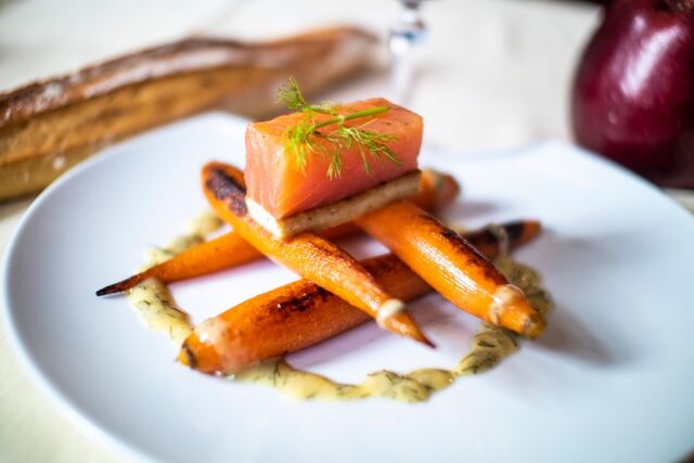 Les grands gagnants du concours photos 2020 - N°1 Noëlla et Jean-Sébastien pour leur saumon Gravlax revisité