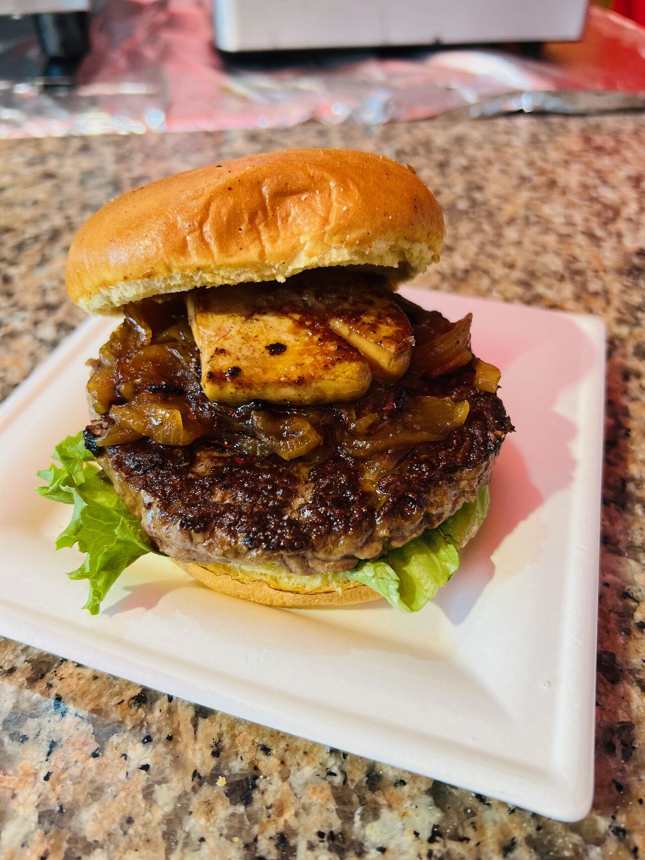burger au foie gras