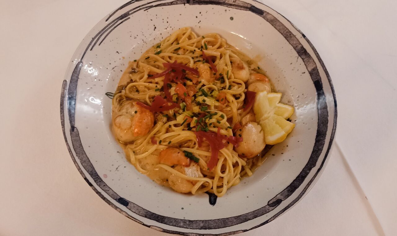 Linguines aux Saint Jacques