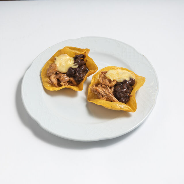 Tacos Volcanes de cerdo