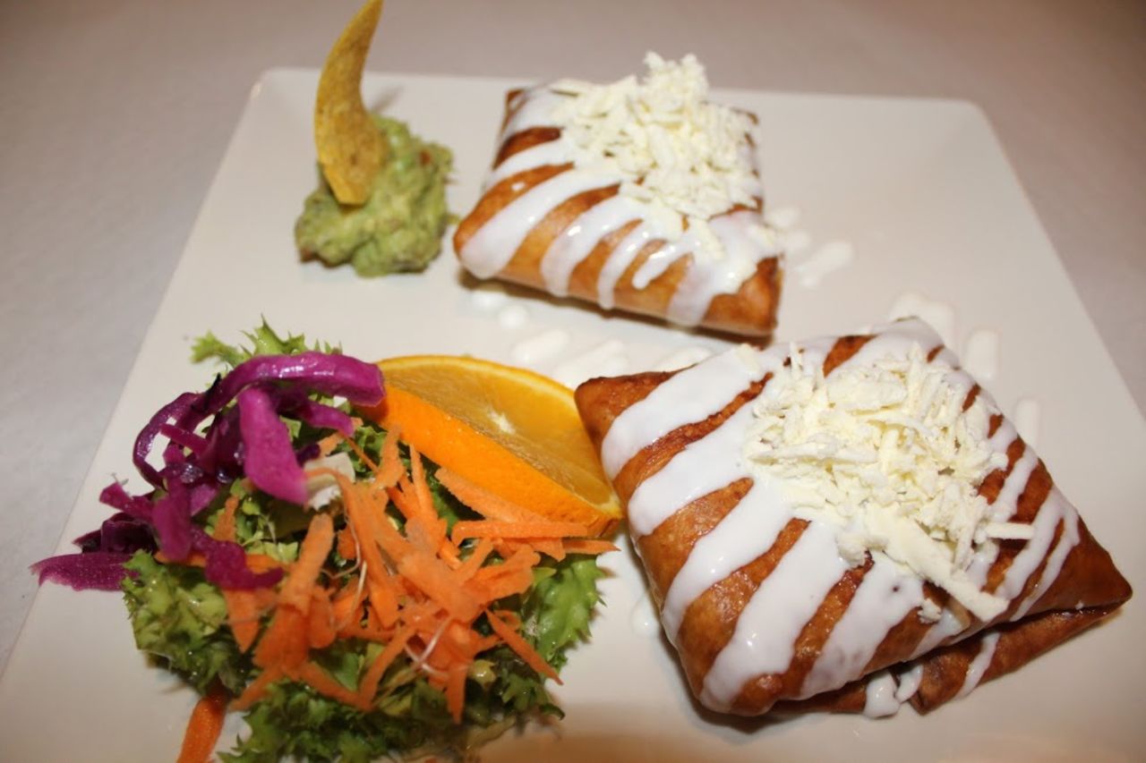 Chimichangas de tinga