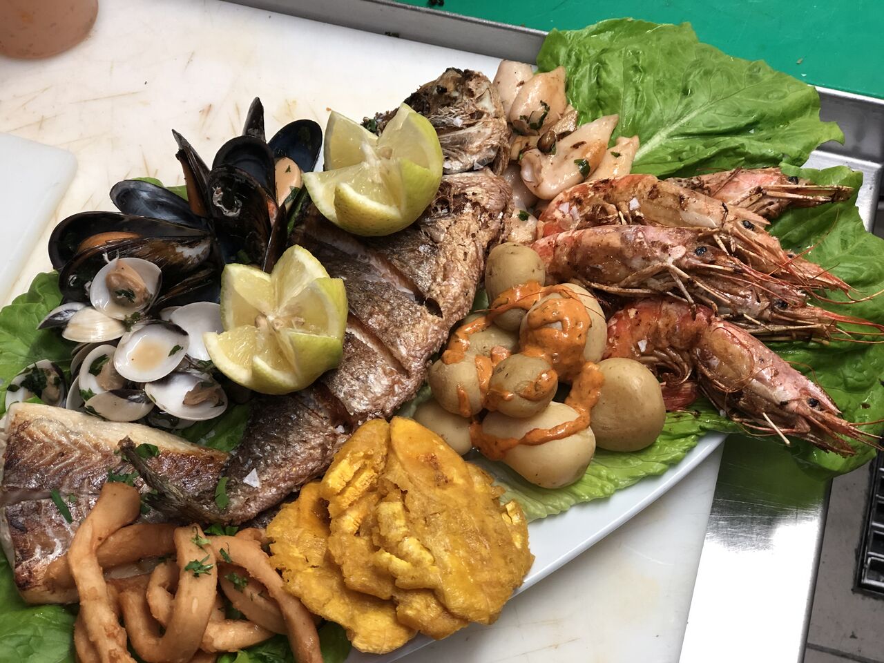Parrillada de marisco