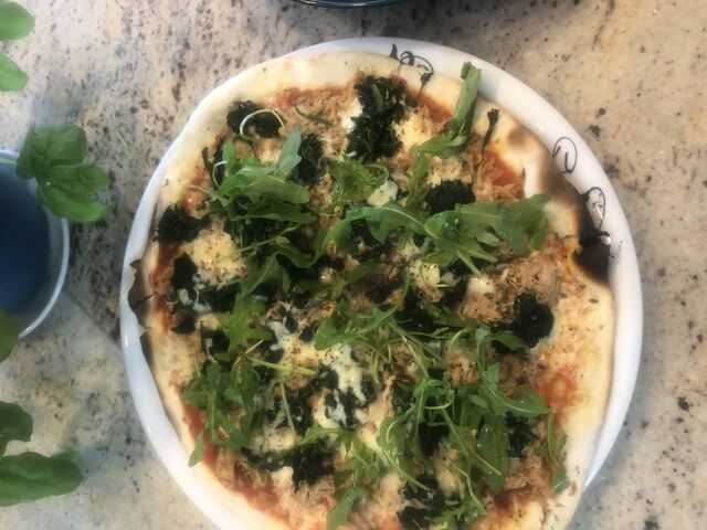 Pizza Tonno & Spinaci