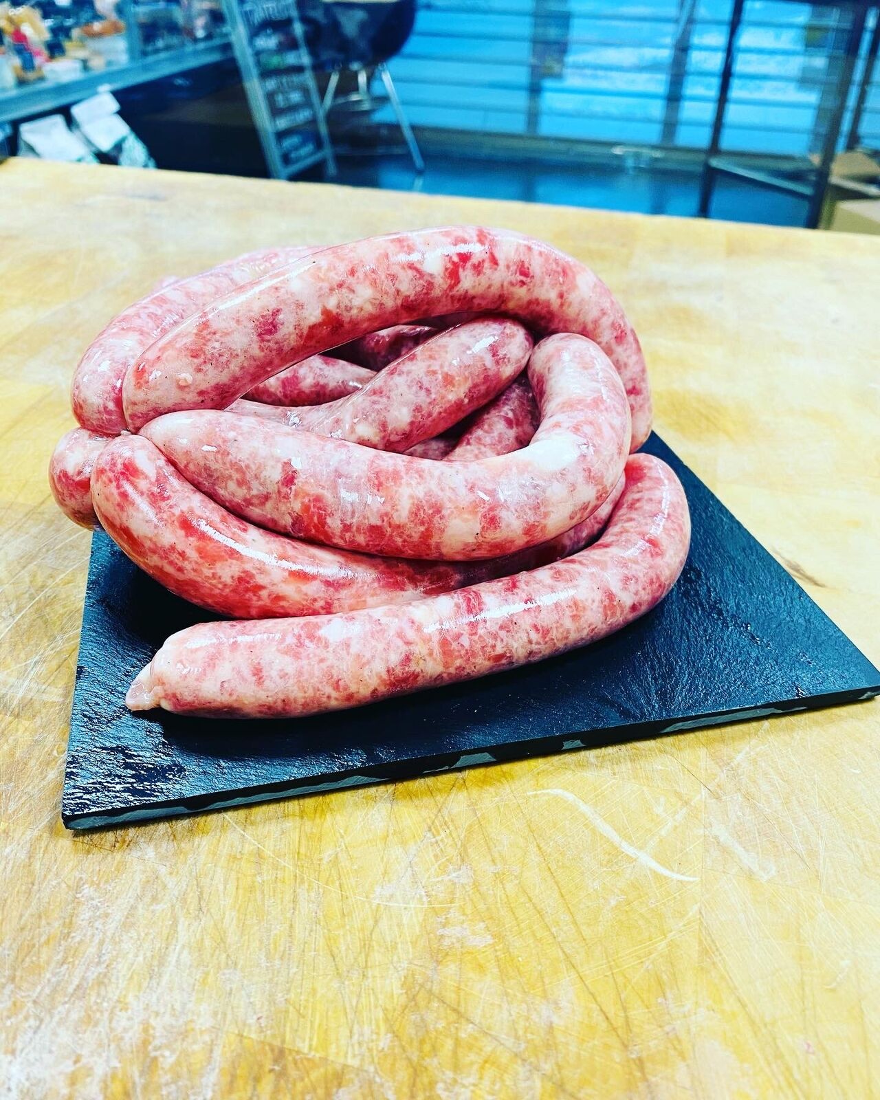 Saucisse chèvre/miel