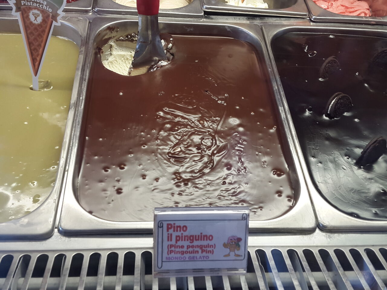 Gelato goloso al gusto Pinguino