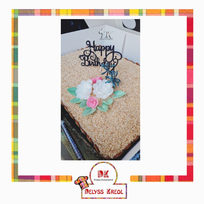 GATEAU MONT-BLANC rectangle