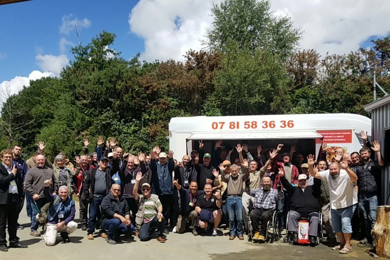 théo pizza club centre de tir de bretagbe la Détente