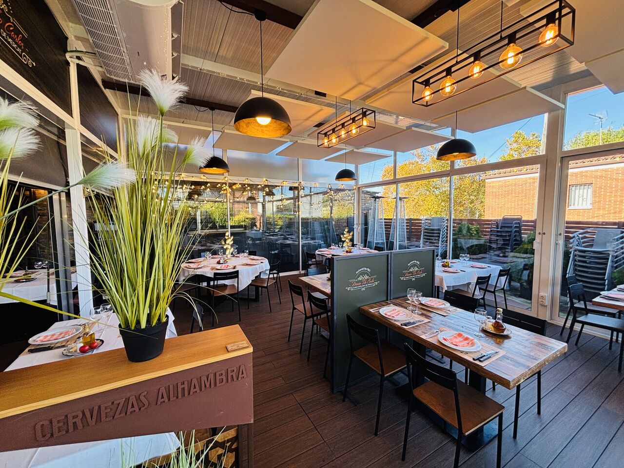 TERRAZA EXTERIOR ACRISTALADA