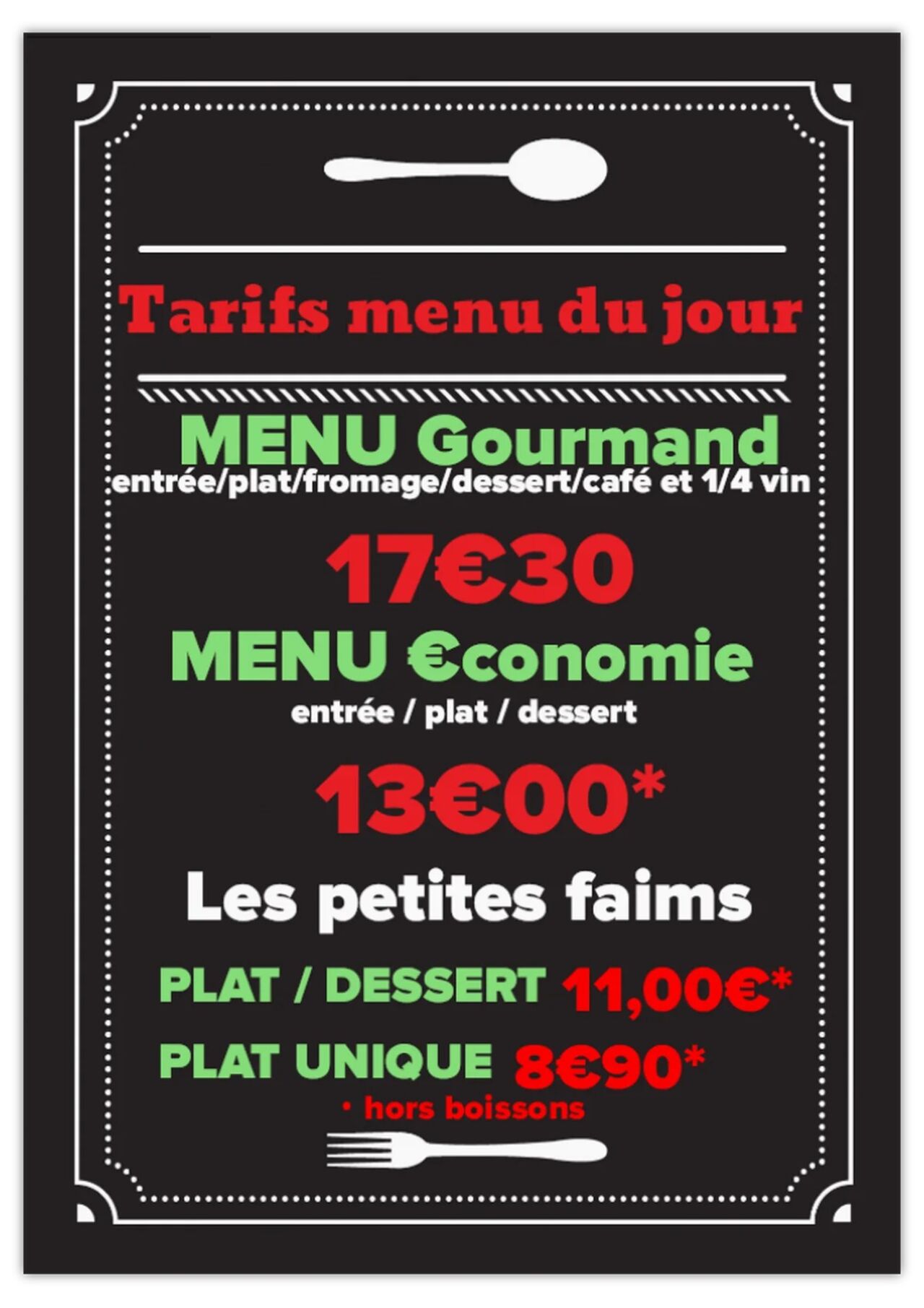 RESTAURATION